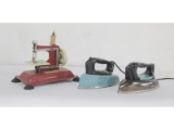Gateway Toy Sewing Machine and Toy Irons