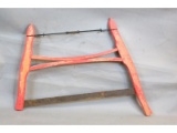 Vintage Primitive Buck Saw Farm Tool