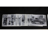 Black & White 8 x 14 Photos Vintage Cars (15)