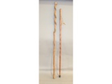 Wood Walking Sticks (2)
