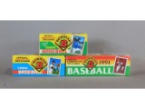 Bowman Baseball Cards Complete Sets 1988 1990 1991