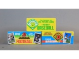 Bowman Baseball Football Card Complete Sets