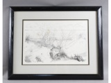 F. Taillard '86 Desert Scene Reproduction Print