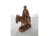 Vintage Italian Made Terra Cotta Grasso Figurine