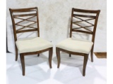 Mahogany Dining Room Chairs (8)