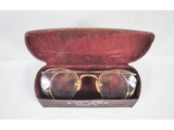 Vintage Johnson Burke Glasses with Case