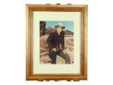 Framed Photos of 1950/1960 Western TV Stars (6)