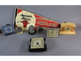 8 Vintage Clocks Chicago Bulls
