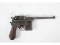 Mauser C96 Pistol w/ Red 9 Grips