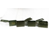 Lot of 4 Empty Ammo Cans