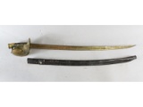 US Naval Cutlass M1860 Sword