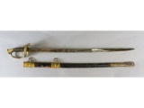 1850 Model Civil War Foot Officer's Sword