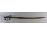 European Dove Head Saber w/3 Branch Guard