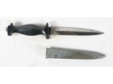 WWII German SS Cut Down Fighting Knife