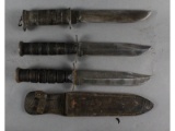 WWII Fighting Knife Lot