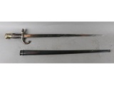 1874 French Gras Bayonet