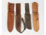 Lot of 4 Scabbards