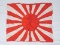 WWII Japanese Navy Rising Sun Flag