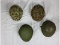 WWII US Reenactor Helmet Lot (4)