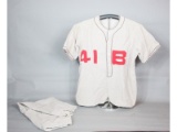 WWII-Era Baseball Uniform