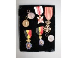 WWII Belgium & Romanian Medals