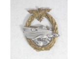 WWII German Kreigsmarine E-Boat Badge