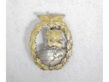 WWII German Kreigsmarine Auxiliary Cruiser Badge