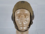 WWII German Luftwaffe Pilots Summer Flight Helmet