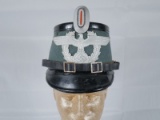 WWII German Urban Police Enlisted Shako Helmet