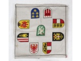 Hitler Tablecloth 3rd Inf. Div. Vet Bringback Lot