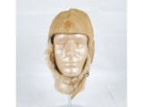 WWII Japanese Fur Lined Flight Helmet