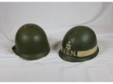 US WWII M1 Steel Pots