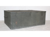 US Military Wooden Storage Crate