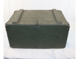 US Military Wooden Storage Crate