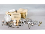 6 New in Box Mess Kits, Misc. Silverware