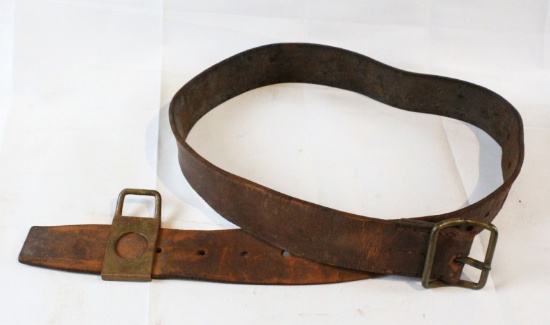 Iwo Jima Japanese Officer's Leather Belt