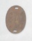 RARE! Iwo Jima Recovered Japanese Dog/ID Tag