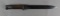 German Combat 84/98 Bayonet