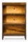 1900's Hale Walnut 3-Stack Bookcase