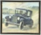 Oil Painting of a 1920s Old Car