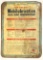 Mobil Oil Lubrication Tin Litho Sign