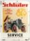 Porcelain Schluter Tractor Sign