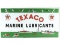 Texaco Marine Lubricants Tin Sign