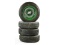 Set of 4 Lock-off Spoked Wheels and Tires