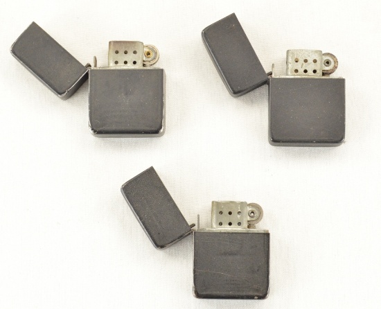 Lot of 3 Park Sherman Lighters