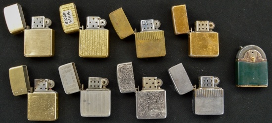 Lot of 9 Misc. Lighters