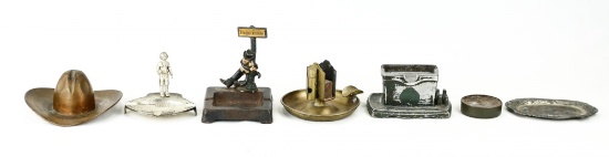 Bradley & Hubbard and Vintage Ashtray Collection