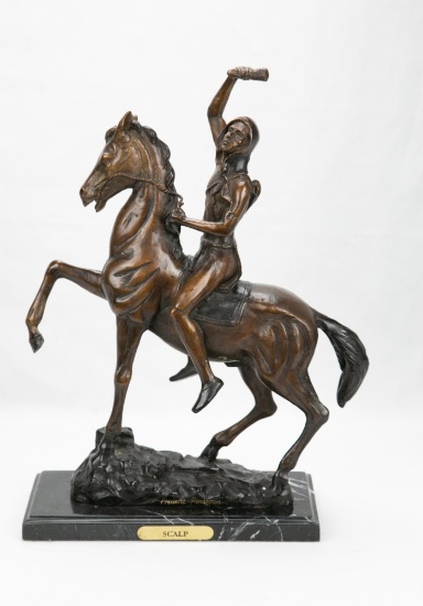 Bronze 'Scalp' Sculpture