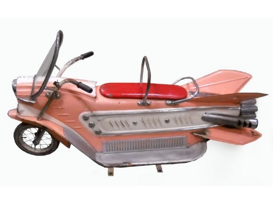 1950's - 1960's Autopede Space Motorcycle