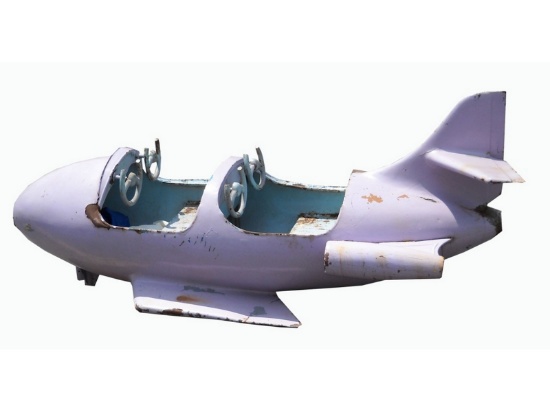 European All Steel 4 Passenger Rocket Ship